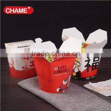 Cheap and High Quality kraft paper packaging fast food noodle box