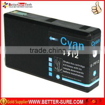 Quality T7912 New compatible Epson T7912 ink cartridge for Epson T7912 with original same print effect