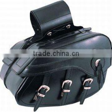 DL-1604 Leather Motorbike Saddle Bag