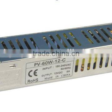 switching power supply 60w 24vdc led power supply 24v