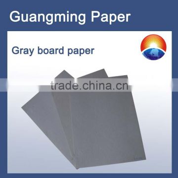 grey paper board/chipboard paper sheets/grey colour chipboard