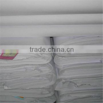 TC90/10 poplin white polyester cotton fabric rolls