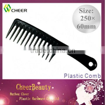 Shampoo comb PC023/plastic wide tooth hair comb/comb hair