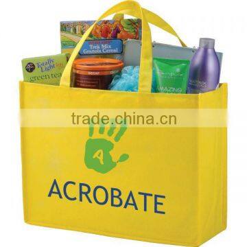 Recession Buster Non-Woven Grocery Tote Bag with pp Board Insert