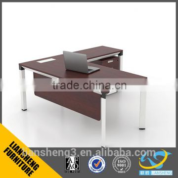 2016 director's table Office table with side return MFC board executive table price