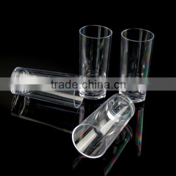 50ml Long cylinder shot glass/Plastic wine cup