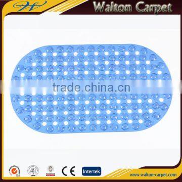 Waterproof wathet small ball anti-slip pvc bath mat