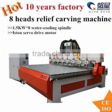 CX-2025 one-eight Spindles cnc wooden machine machine