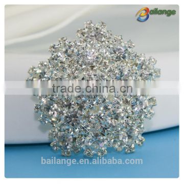 Korean sparkling crystal rhinestone brooch wholesales for invitation decorative
