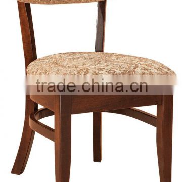 custom made wood chair design furniture fabric dining chair used for restaurant