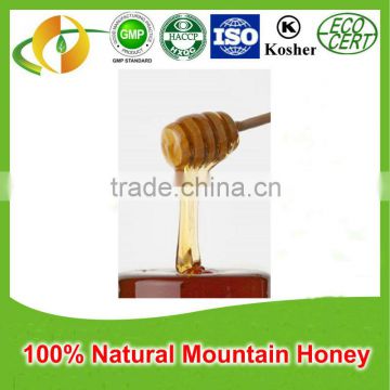 Natural organic mountain honey