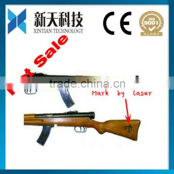 Hot sale !! Wood gun stock/ Buttstock /butt Co2 RF laser marking machine