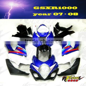 Motorcycle body kits for SUZUKI GSXR1000K7 07 08 2007 2008