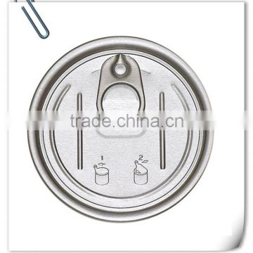 Aluminium Easy Open End for Canned Food Pacakging