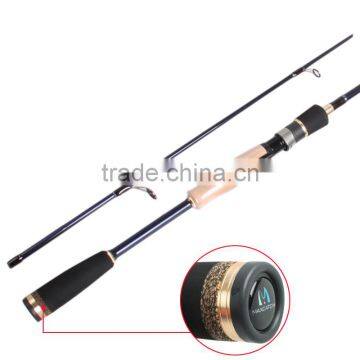 New design carbon spinning rod