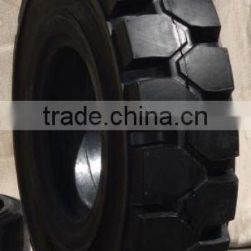 825 12 forklift strong solid tires ,rubber solid tyres