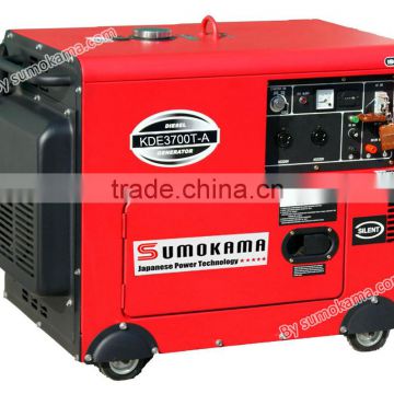 3KW Low price good quality small portable super silent diesel generating set