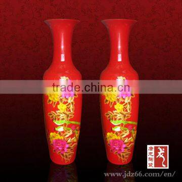 Hot sell home decoration porcelain vase flower for weddings