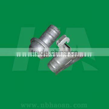 Galvanized Steel Quick Pump Couplings Bazzoli/ Baroni Cap