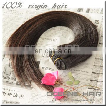 Top quality full cuticle cheap unprocessed 100% virgin indian remy temple hair