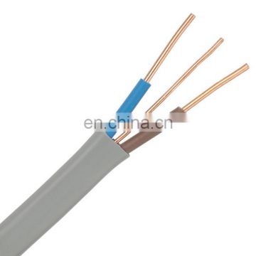 Alibaba China Supplier British standard FLAT twin and earth cable 2.5MM 6242y