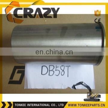 Diesel engine DB58T cylinder liner 65.01201-0067,excavator spare parts,DB58T engine parts