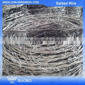 Hot Diped Galvanized Aluminum Barbed Wire Security Spike Concertina Wire Specifications