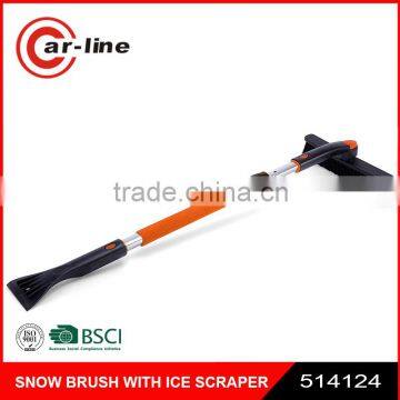 50" HEAVY DUTY EXTENDABLE SNOW BRUSH WITH ICE SCRAPER