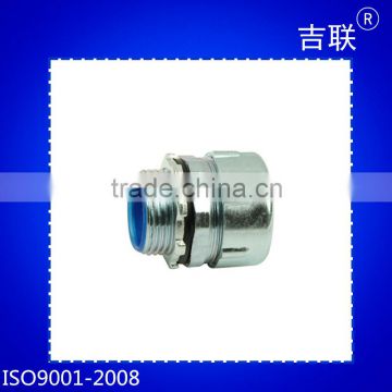 Pipe Fitting Flexible conduit zinc connector for Russia