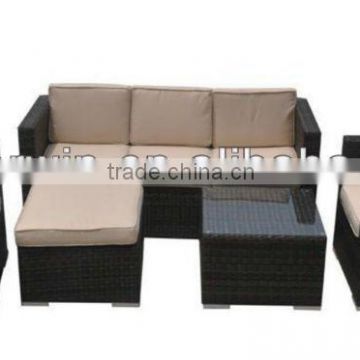 royal poly rattan garden furniture sofa DW-SF063