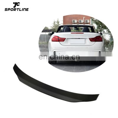 F83 M4 Rear Boot Lid Spoiler for BMW 4 Series F33 F83 M4 Convertible 2014 - 2019