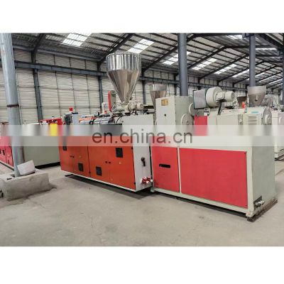 PVC Water Pipe Machine, Plastic Pvc Pipe Making Machine in used factory