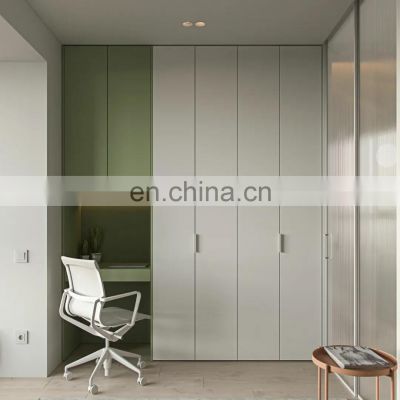 Modern Wardrobes Plywood High Gloss Lacquer Door Customized Wardrobe Walk In Closet For Bedroom
