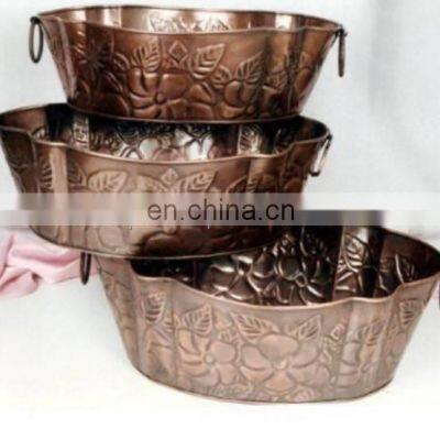 metal sheet designer planter for sale