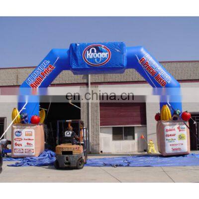Custom hot sale outdoor advertising inflatable finish line arch tent