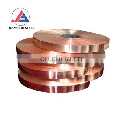 Prime quality Copper Coil 8mm Width C10200 C1010 C1100 C2300 C1200 Copper Strip Coil