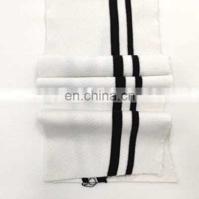 Lasted Design polyester jacket ribb 1x1 2*2 ribbed set elastic ribbed tops