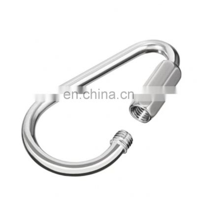 JRSGS Manufacturing Strainless Steel Boat Accessories Marine Hardware Pear Shaped Quick Link For Boat /Yacht Fittings