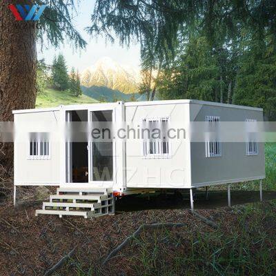 Expandable Container House Portable Cabin Prefabricated Eps Sandwich Container Home Portable 20ft 40ft Graphic Design Modern WZH