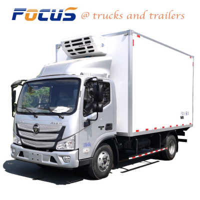 inquiry for 6 Wheelers 37 CBM Refrigerated Box Truck,China factory with lower price