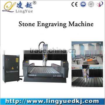 lingyue low noise high stability stone cnc engraving machine