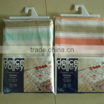 cotton printed table cloth