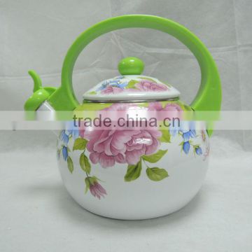 Enamel whistling kettle/Enamel tea pot/Enamel Cookware                        
                                                Quality Choice
