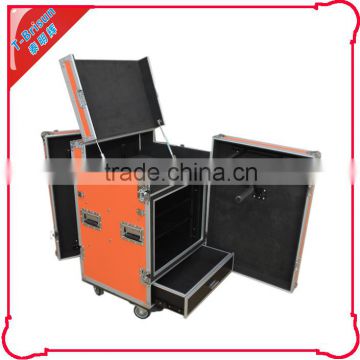top quality rack case flight case with drawer