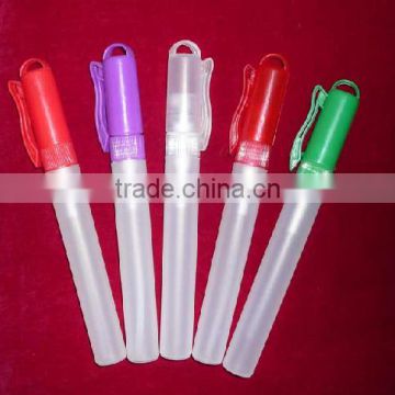 pp material 5ml/6ml/7ml/10ml /12ml perfume pen sprayer bottle liquid hand sanitizer