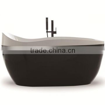 rectangular hot Free standing long lasting surface modern design acrylic small deep bathtub classical bathtub