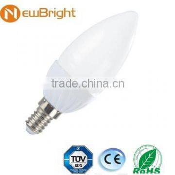 C37 Led plastic candle lamp