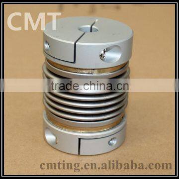 Flexible Metal Bellows Shaft Couplings Aluminum Alloy couplings