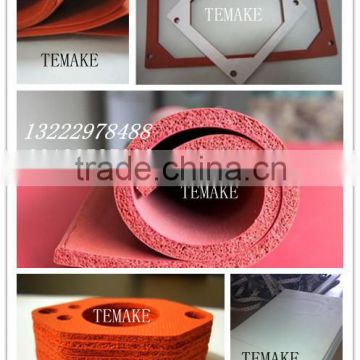 High temperature 15mm silicone foam board with self-adhesive