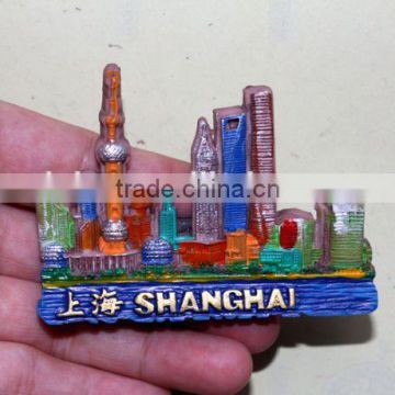 Excellent quality Custom monaco fridge magnet,Shanghai China soft pvc fridge magnetic,picture frame fridge magnet ---DH20345